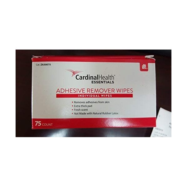 Cardinal Health Essentials Adhesive Remover Wipes
