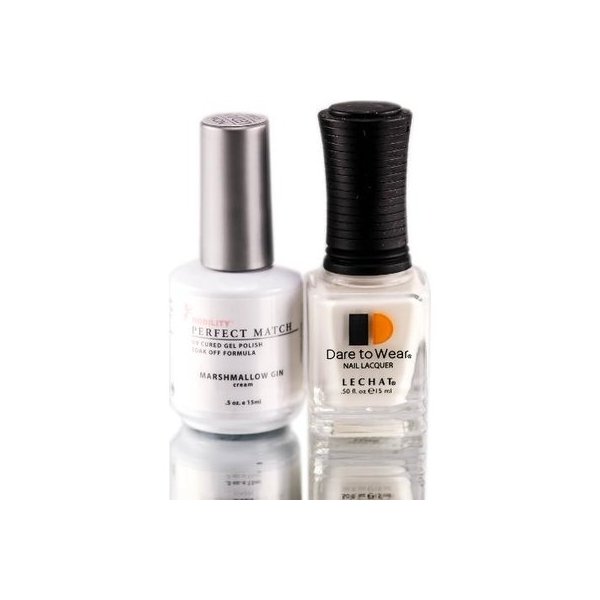 LECHAT Perfect Match Gel Polish + Matching Lacquer - (#35 Marshmallow Gin)