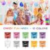 Temprary Hair Dye, Comblor Green Hair Dye for Dark Hair, Hair Chalks for Girls Wash Out Hair Colour Kids, Gifts for Birthday, Christmas, Halloween, Crazy Hair Day, Children's Day