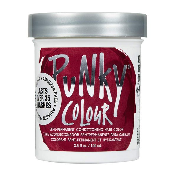 Punky Red Wine Semi Permanent Conditioning Hair Color, 3.5oz
