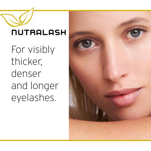 Nutralash Eyelash Formula - Eyelash Serum for Longer Eyelashes in Just 6-8 Weeks I Lash Serum I Eyelash Growth Serum I Made in Germany I 3ml