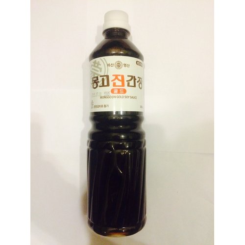 Monggo Jin Gold Soy Sauce 30.4 Oz