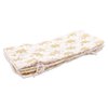 48-pack Muslin Cotton Canvas Wine Bottle Gift Bags w. Drawstring (Golden Stars, 6" x 14") - for Storage, Holiday Parties, Promotional Events by The Display Guys