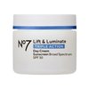 No7 Lift & Luminate Triple Action Day Cream SPF 30 - Broad Spectrum Anti Aging Face Cream - Hydrating Hibiscus Peptides & Hyaluronic Acid + Brightening Emblica & Vitamin C (50ml)
