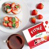 FITNE Strawberry Herbal Detox Tea Fruity Myrobalan Rhubard Senna Infusion Cleansing High Antioxidant No Calories Stevia Sweetener, 12 Tea Bags