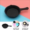 Sewroro 10pcs Miniature Pans Doll House Kitchen Small Frying Pan Miniature Skillet Simulation Cooking Pan Models Mini House Accessories Decoration