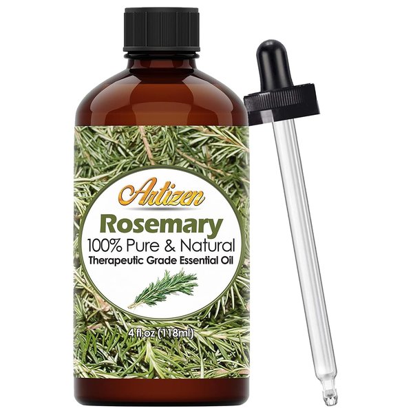 Artizen 4oz Oils - Rosemary Essential Oil - 4 Fluid Ounces