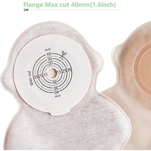 Children's Ostomy Bag Newborn Infant One-Piece Ostomy Bag Disposable Stool Bag(10 Pcs)