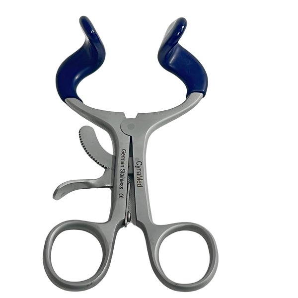 New German Grade Molt Mouth Gag Blue 4.5" Dental Surgical Instruments
