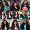 BVLBVL 28Inch Curly Human Hair Wig 200 Density 13x6 HD Lace Frontal Curly Wig Human Hair 12A Lace Front Wigs Human Hair Pre Plucked Wet and Wavy (28 Inch)
