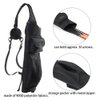TOPARCHERY Archery Back Canvas Arrow Quiver Arrow Holder Shoulder Hanged Target Shooting Quiver for Arrows with Front Pockets (New Style)