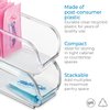iDesign BPA-Free Plastic Sugar Packet Holder and Organizer, The Linus Collection - 2.25" x 4.5" x 2", Clear
