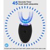 Ultrasonic Electric Toothbrush Adults, Automatic Toothbrush U Shaped Whole Mouth 360° Cleaning Teeth Whitening Hands Free Rechargeable IPX7 Waterproof