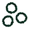 MAXFEEL 100% 22Momme Pure Mulberry Silk Hair Scrunchie Width 1.3cm with Elastic Band Women SIlk Hair Ties (1.3CM-Green-3PCS)