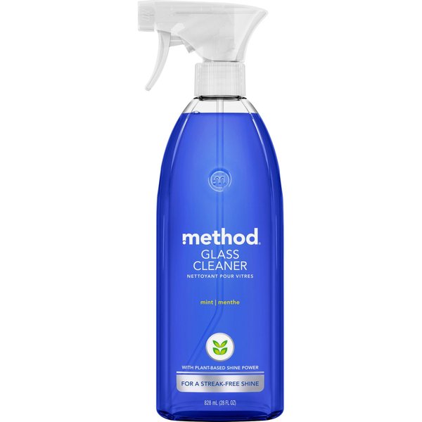 Method Glass Cleaner, Mint, 28 Ounces, 1 pack, Packaging May Vary
