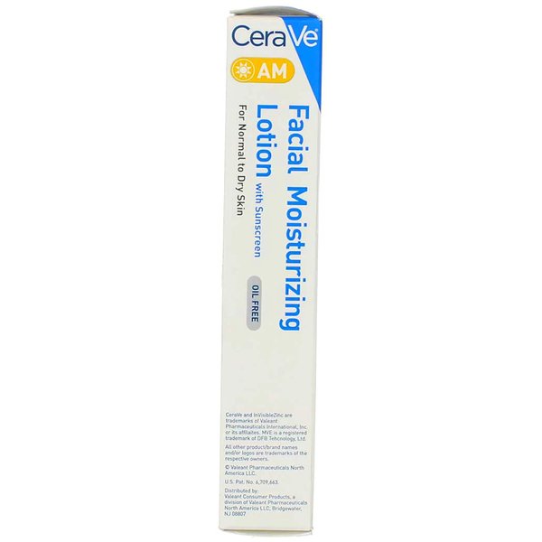 CeraVe Facial Moisturizing Lotion AM SPF 30-3 oz, Pack of 5