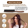 Hair Brushes for Thin Hair Without Pain on Skin : for Anyone who May Have Trouble with Thin Hair. Hair Brush with Soft hog Hair for glossing Your Hair and preventing Hair Breakage/for Setting