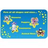 Wish Me Pets - Light Up LED Plush Stuffed Animals - Blue and White Tinks Unicorn with Glowing Horn