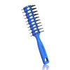 VESS Styling Ceramic Hair Brush 9-row Round Type, for Bow and Styling Made in Japan (No.80 Blue)