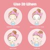 366DAYS Cute Bunny Ear Headband,Face Wash Makeup Spa Headbands,Soft Carol Fleece Hairlace Headband for Women (Pink)