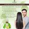 Herbal Hair Shampoo and Conditioner Set - with Leech Lime and Centella for Thick, Long and Healthy Hair Growth - Paraben Free - 100% Vegan
