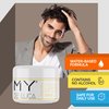 MY DE LUCA - OPEN Flossy Hair Wax for Men, Hair Gel Alternative with Remoldable Pomade Hair Care Formula, Water-Based Hair Products for Styling and Adding Volume, 100 ml