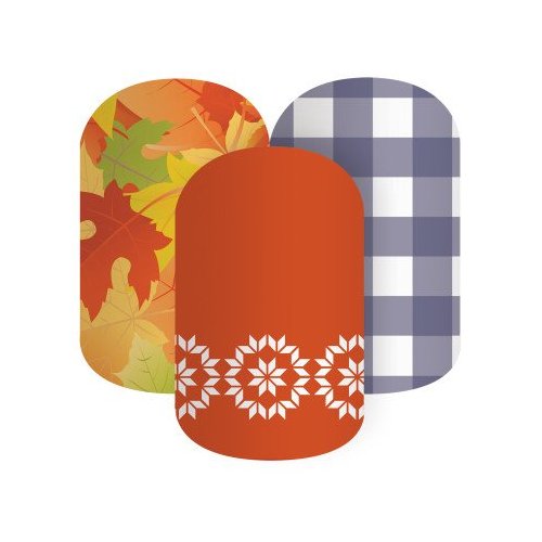 Jamberry Nail Wraps: Country Harvest (FULL SHEET)