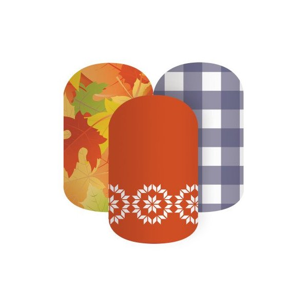 Jamberry Nail Wraps: Country Harvest (FULL SHEET)