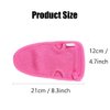 3PCS Adult Bathing Gloves Mitts Shower Bathroom Skin Face Body Wash Massage Loofah Scrub Spa Mitt(Color Random)
