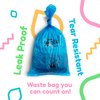 Toolik Diaper Bag Dispenser Refills Disposable Unscented Waste Bags (8 Rolls - 120 bags)