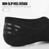 Closemate Mens No Show Socks Low Cut Invisible Socks for Men Women 6 Pairs Non Slip Cotton Casual Sneaker Trainer Socks(2Black2White2Grey, Size L)