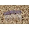 Lilac Amethyst Stone Hair Comb