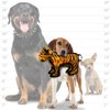 TUFFY - World's Tuffest Soft Dog Toy - Zoo Junior Tiger - Multiple Layers. Made Durable, Strong & Tough. Interactive Play (Tug, Toss & Fetch). Machine Washable & Floats.