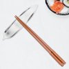 Creative Stainless Steel Leaf Shape Chopsticks Holder – Space-Saving Chopstick Rest for Home Dining, Easy to Clean, Versatile Use for Forks and Spoons, Compact and Lightweight, 5.98 X 1.18 X 0.78 Inc