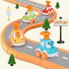 Amy&Benton Toddler Toy Cars Baby Toy Cars Press and Go Cars for Toddlers 1-3 Animal Cars Toy Cars for Boys 1 Year Old 1st Birthday Gifts 1-2 Years Old Boys Push Go Car Toys for 6-9-12-18 Months