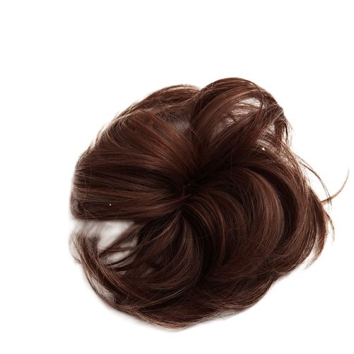 Modern Chignon Color R6/30H CHOCOLATE COPPER - Hairdo Extensions Claw Clip Loose Hair Bun Tru2Life Heat Friendly Synthetic Soft Waves Hairpiece