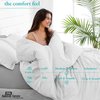 Saferay Green 100% Egyptian Cotton Pillowcase, 26x26 Inches, Pillow Shams for Bedroom, Hotel, Home Decor Soft and Breathable, Stitch Wrinkle Free Cushion Throw Pillow Cover (White, European, 2 Piece)