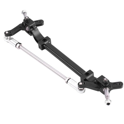1Pc Firm CNC Aluminium Alloy Front Steering Wheel Axle for Tamiya 1/14 RC Tractor Truck-Tamiya