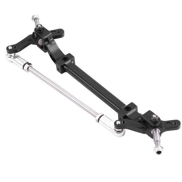 1Pc Firm CNC Aluminium Alloy Front Steering Wheel Axle for Tamiya 1/14 RC Tractor Truck-Tamiya