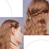Small Claw Hair Clips for Women Girls - Mini Flower Hair Clips Tiny Claw Clips for Thin Hair Strong Hold Cute Jaw Clip Nonslip Hair Styling Accessories