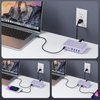 200W USB C Charger Block, GaN III 8-Port USB C Fast Charging Station PPS PD 65W Laptop Charger Adapter Compatible with MacBook Pro/Air,DELL,HP Surface,iPhone 16/15/Pro/14/13,Galaxy,Steam Deck-Purple