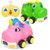 Unicorn| Dinosaur Remote Control Car for Toddler, Dinosaur |Unicorn Toys Gifts for Girls & Boys, Car Toys for Kids with LED Lights, Christmas Birthday Gift for Baby 2 3 4 5 Year Old,1 Car