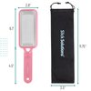 Slick- Foot File Callus Remover, Pink, Foot Scraper for Dead Skin, Foot Scrubber, Foot Rasp, Heel Scraper, Foot Grater for Dead Skin, Callus Remover for Feet, Foot File, Foot Callus Remover