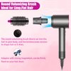 Hair Curling Barrel Volumizing Brush Attachments with Adaptor for Dyson Hair Dryer Converting to Hair Styler, for Dyson for Airwrap Styler