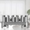 Charlux Accessory Holder Compatible with Dyson V7 V8 V10 V11 V15 Gen5 Vacuum Cleaner Attachment Holder Docking Station Wall Mount, Grey, 1 Pack