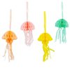 Talking Tables Under the Sea Themed Party Decorations | Reusable and Recyclable Hanging Honeycomb Jellyfish Decs for Little Mermaid Themed Kids Birthday | 8 Pack