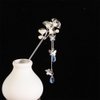 Leadigol Tassel Hairpin Ornaments Plate Hair Fork Fashion Classic Chinese Butterfly Tassel Hair Accessories