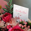 3dRose Greeting Cards - Pink Squeaky Clean Cleanliness Quote Saying White Mouse on Soap Bar - 12 Pack - Bath Mat