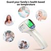 Jumper Medical Forehead Thermometer, Non Contact Thermometer for Forehead and Object Surface Measurement with Instant Reading and Fever Warning for Kids and Adults (Sky Blue)