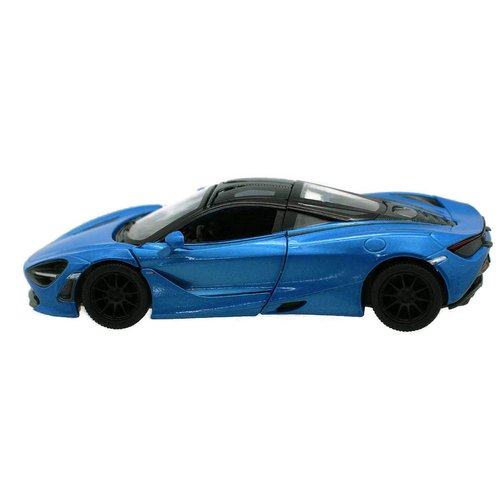 Kinsmart McLaren 720s Blue 1:36 DieCast Model Toy Car Collectible Hobby Super Sport Car Collection